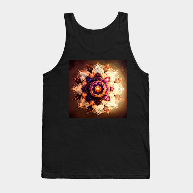 Sahasrara Chakra Tank Top by Digitalys Studios